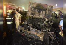 नवले पुलाजवळ ट्रेलर ट्रक चालकाचे ताशी 80 किमी वेगाने नियंत्रण सुटल्याचे तपासात दिसून आले आहे