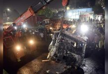 नवले पूल दुर्घटनेनंतर ट्रेलर ट्रकचा मालक, चालक आणि क्लिनर यांच्यावर गुन्हा दाखल