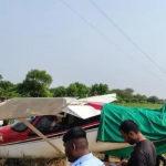 अजित पवारांचे विमान ज्या भागात कोसळले त्या भागात बारामती हवाई पट्टीजवळ प्रशिक्षण विमान कोसळले